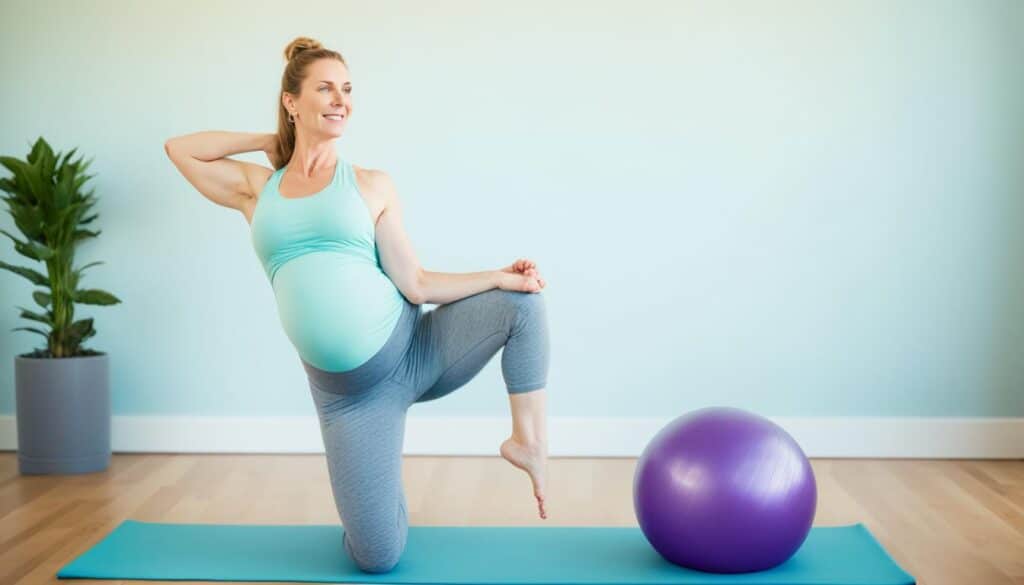 Safe exercises during second trimester
