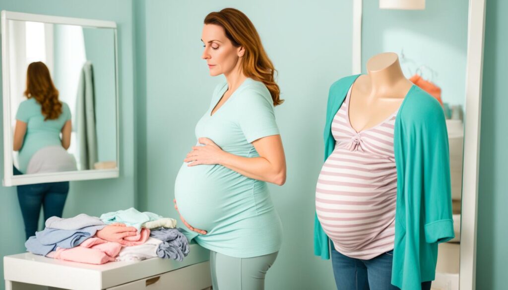 body image challenges and emotional transitions after pregnancy