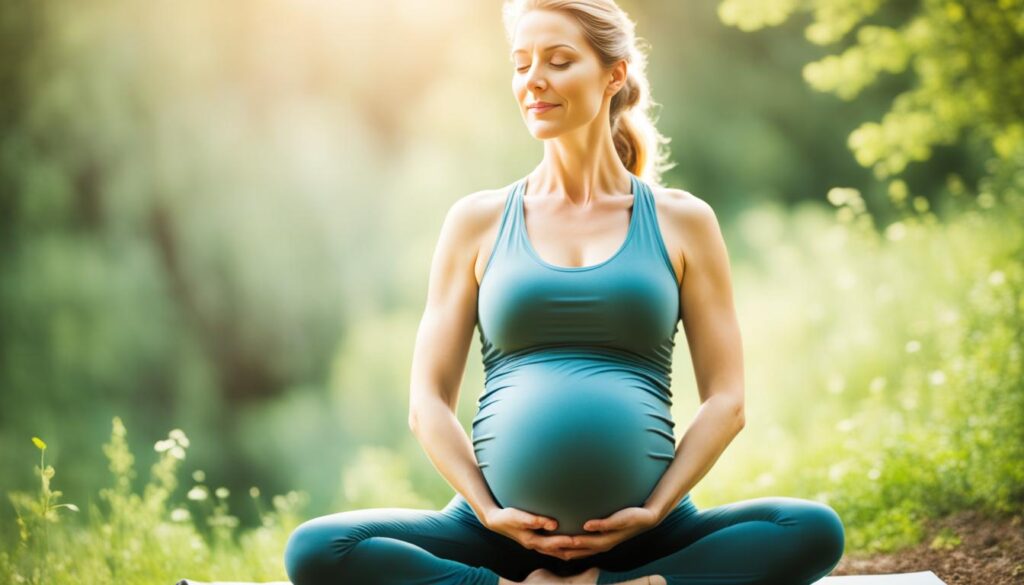 pregnancy yoga