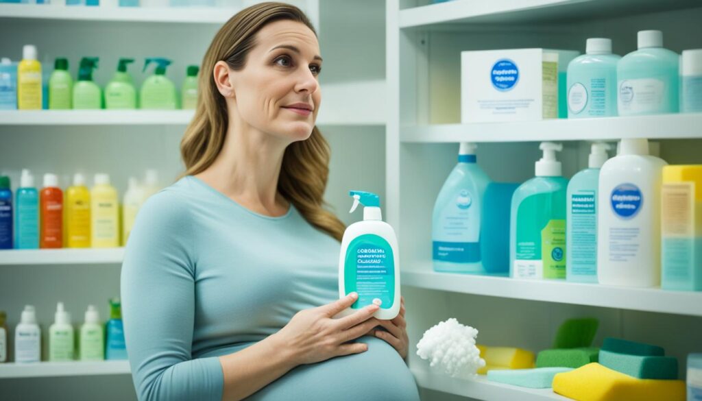 safe cleaning products during pregnancy
